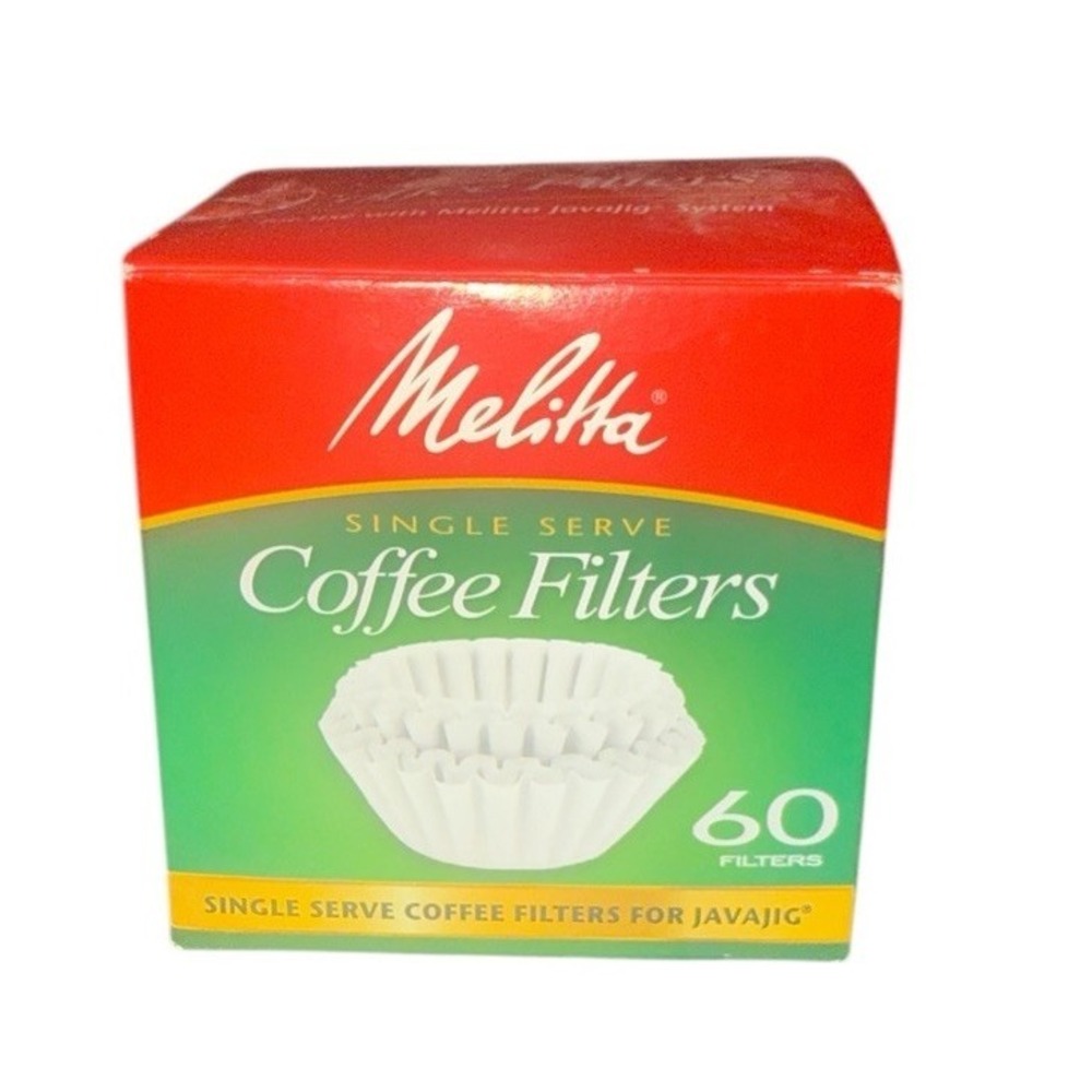 Melitta JavaJig Replacement Filters 60 Count New In Box